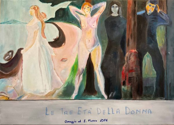 Vendita online opera dal titolo “Le tre età della donna” realizzata dall'artista contemporaneo Mauro Vaia