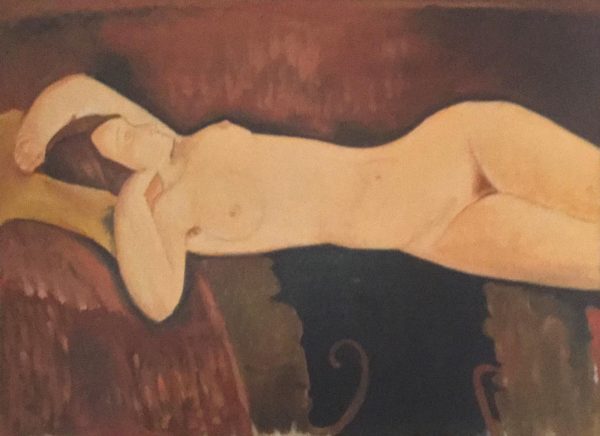 Vendita online opera dal titolo “Nudo disteso” realizzata dall'artista contemporaneo Mauro Vaia