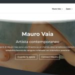 Il sito web dell’artista Mauro Vaia